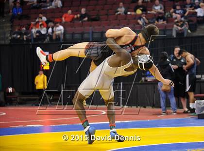 Thumbnail 3 in CIF State Boys Wrestling Championships (Round 1) photogallery.