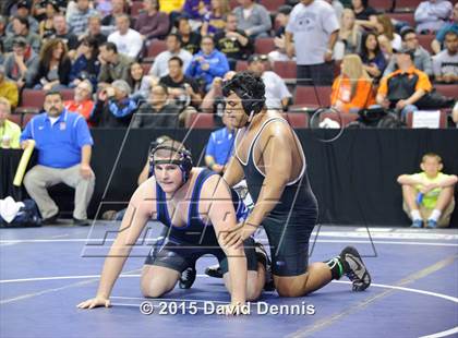 Thumbnail 1 in CIF State Boys Wrestling Championships (Round 1) photogallery.