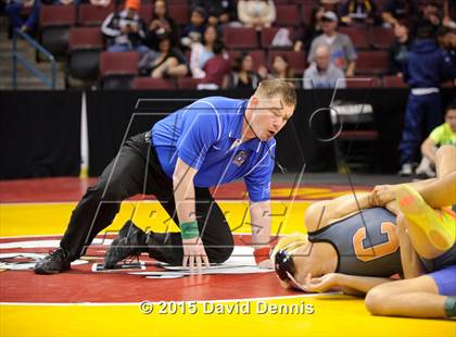 Thumbnail 1 in CIF State Boys Wrestling Championships (Round 1) photogallery.