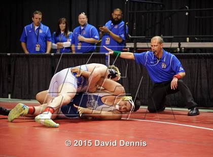 Thumbnail 1 in CIF State Boys Wrestling Championships (Round 1) photogallery.