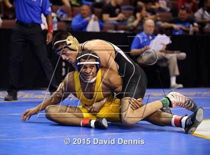 Thumbnail 2 in CIF State Boys Wrestling Championships (Round 1) photogallery.