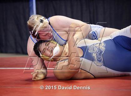 Thumbnail 1 in CIF State Boys Wrestling Championships (Round 1) photogallery.