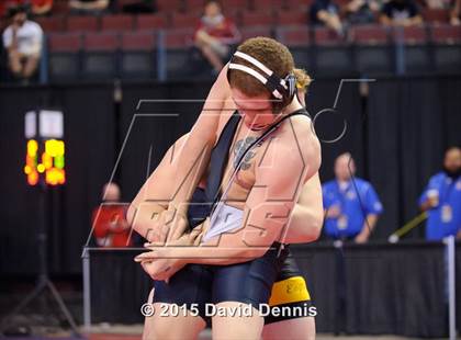 Thumbnail 1 in CIF State Boys Wrestling Championships (Round 1) photogallery.