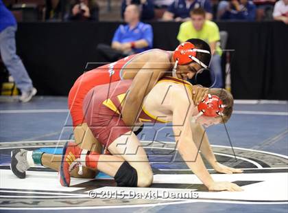 Thumbnail 1 in CIF State Boys Wrestling Championships (Round 1) photogallery.