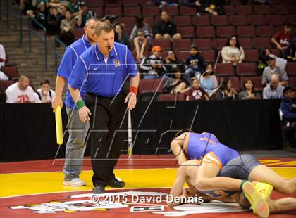 Thumbnail 2 in CIF State Boys Wrestling Championships (Round 1) photogallery.