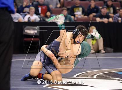 Thumbnail 1 in CIF State Boys Wrestling Championships (Round 1) photogallery.