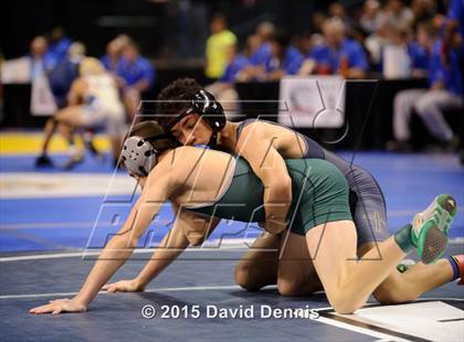 Thumbnail 2 in CIF State Boys Wrestling Championships (Round 1) photogallery.