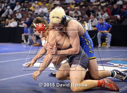 Thumbnail 1 in CIF State Boys Wrestling Championships (Round 1) photogallery.