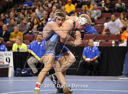 Thumbnail 1 in CIF State Boys Wrestling Championships (Round 1) photogallery.