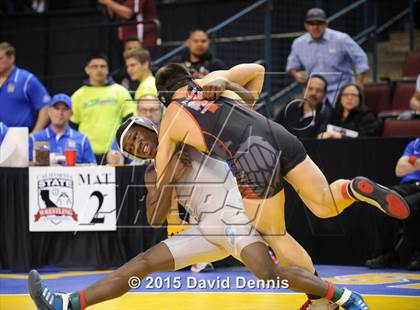 Thumbnail 3 in CIF State Boys Wrestling Championships (Round 1) photogallery.