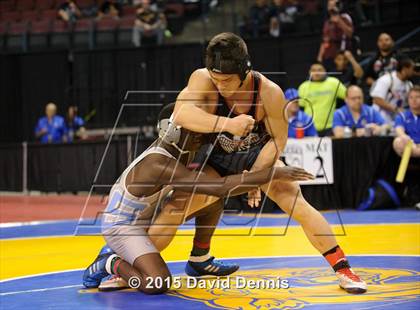 Thumbnail 2 in CIF State Boys Wrestling Championships (Round 1) photogallery.