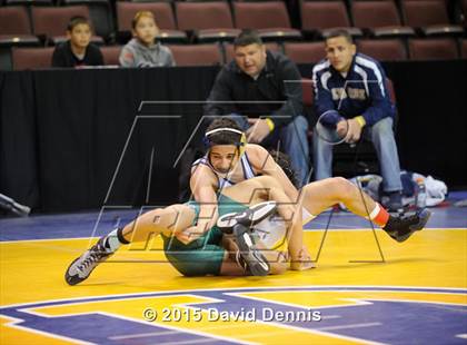 Thumbnail 1 in CIF State Boys Wrestling Championships (Round 1) photogallery.