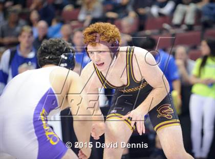 Thumbnail 1 in CIF State Boys Wrestling Championships (Round 1) photogallery.