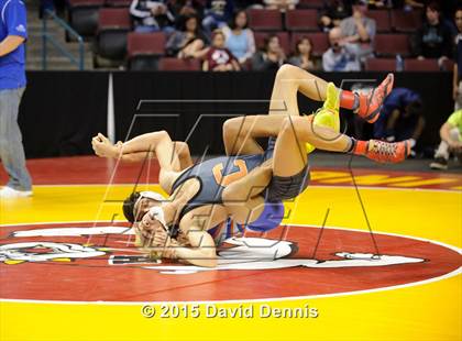 Thumbnail 1 in CIF State Boys Wrestling Championships (Round 1) photogallery.