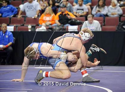 Thumbnail 2 in CIF State Boys Wrestling Championships (Round 1) photogallery.