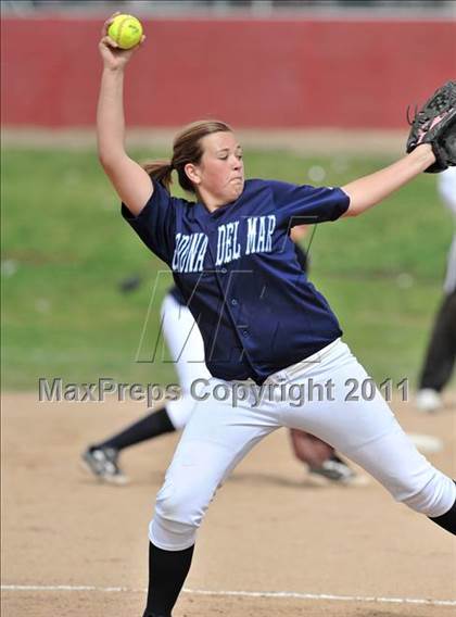 Thumbnail 2 in Corona del Mar vs. Calabasas (Whittier Tournament) photogallery.
