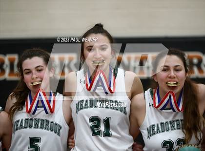 Thumbnail 3 in Meadowbrook Christian vs. Neumann Regional Academy (PIAA District IV 1A Final) photogallery.