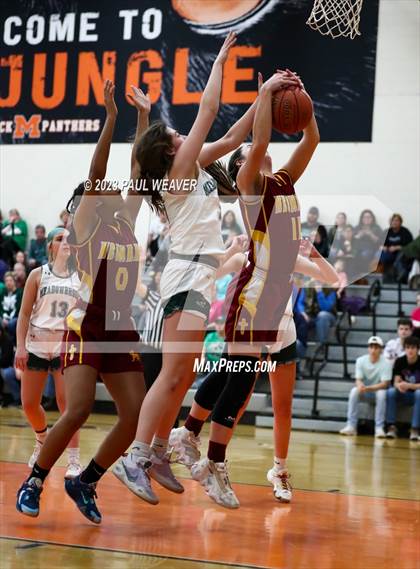Thumbnail 2 in Meadowbrook Christian vs. Neumann Regional Academy (PIAA District IV 1A Final) photogallery.
