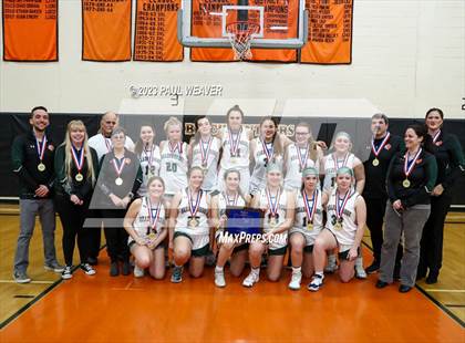 Thumbnail 1 in Meadowbrook Christian vs. Neumann Regional Academy (PIAA District IV 1A Final) photogallery.