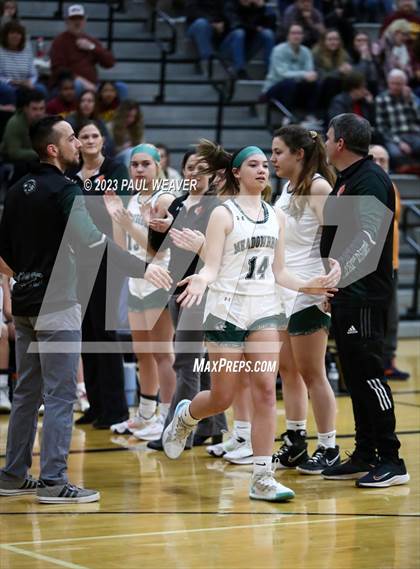 Thumbnail 3 in Meadowbrook Christian vs. Neumann Regional Academy (PIAA District IV 1A Final) photogallery.