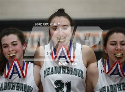 Thumbnail 2 in Meadowbrook Christian vs. Neumann Regional Academy (PIAA District IV 1A Final) photogallery.