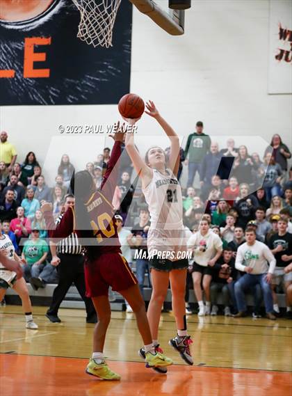 Thumbnail 3 in Meadowbrook Christian vs. Neumann Regional Academy (PIAA District IV 1A Final) photogallery.