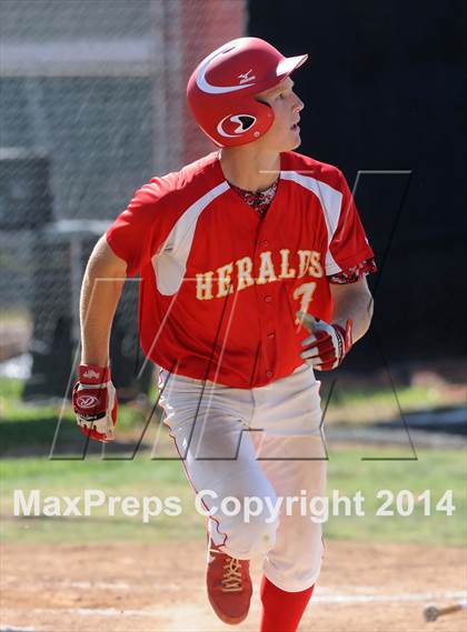 Thumbnail 3 in Cabrillo @ Whittier Christian (CIF-SS D5 Playoff) photogallery.