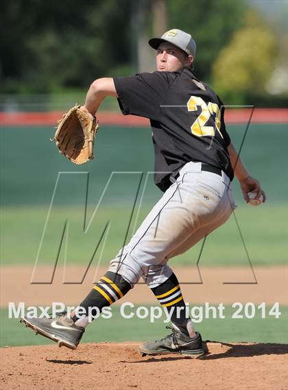 Thumbnail 3 in Cabrillo @ Whittier Christian (CIF-SS D5 Playoff) photogallery.