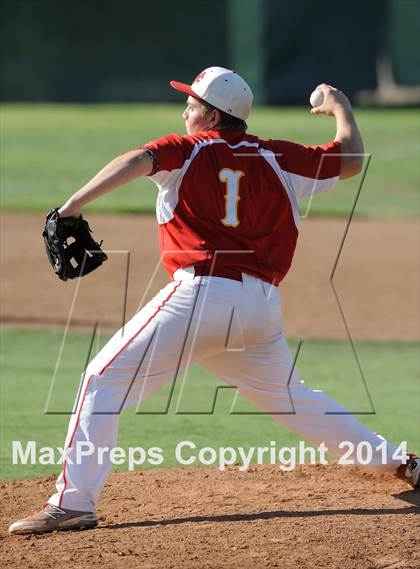 Thumbnail 2 in Cabrillo @ Whittier Christian (CIF-SS D5 Playoff) photogallery.