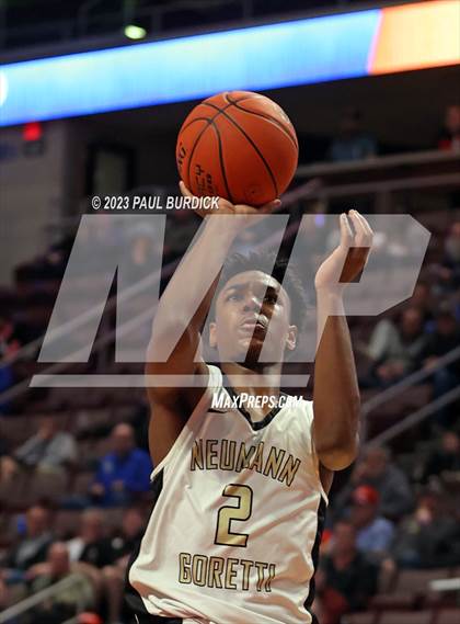 Thumbnail 3 in Lincoln Park Performing Arts vs. Neumann-Goretti (PIAA 4A Championship) photogallery.