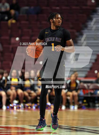 Thumbnail 1 in Lincoln Park Performing Arts vs. Neumann-Goretti (PIAA 4A Championship) photogallery.