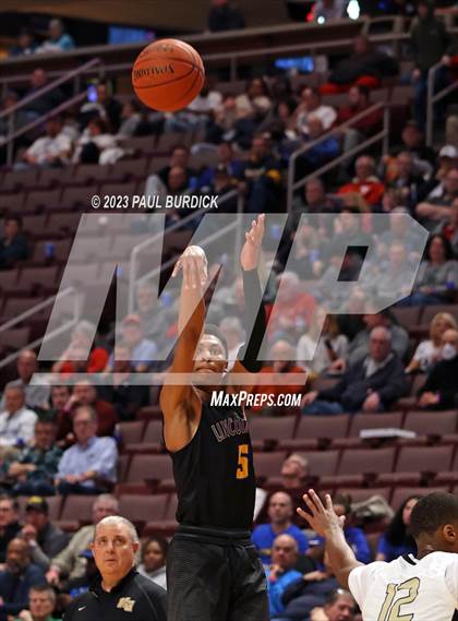 Thumbnail 1 in Lincoln Park Performing Arts vs. Neumann-Goretti (PIAA 4A Championship) photogallery.
