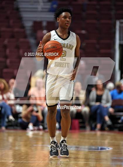 Thumbnail 2 in Lincoln Park Performing Arts vs. Neumann-Goretti (PIAA 4A Championship) photogallery.