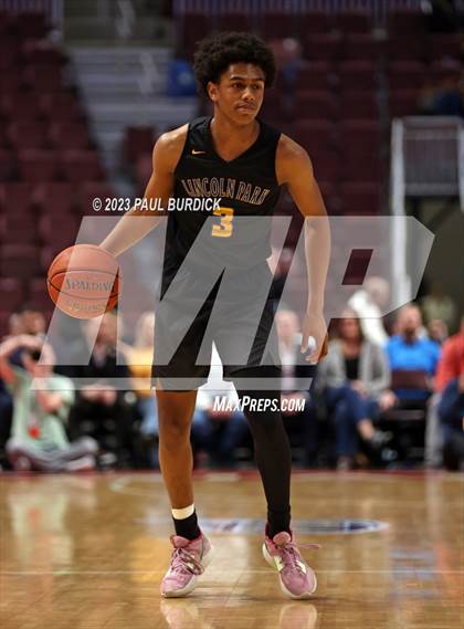 Thumbnail 1 in Lincoln Park Performing Arts vs. Neumann-Goretti (PIAA 4A Championship) photogallery.