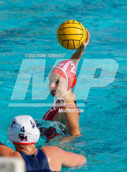 Thumbnail 2 in Mater Dei vs San Marcos (Newport Invite) photogallery.