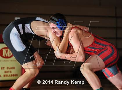 Thumbnail 2 in St. Clair Tri Meet (Lutheran South & St. Clair) photogallery.