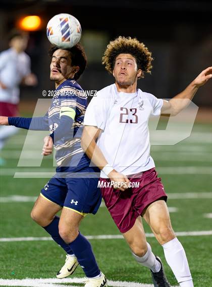 Thumbnail 2 in Golden Valley vs. Elk Grove (CIF SJS Division 2 Semifinal) photogallery.