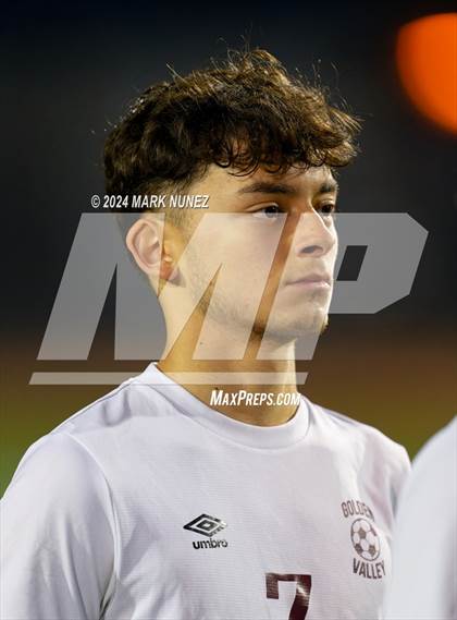 Thumbnail 1 in Golden Valley vs. Elk Grove (CIF SJS Division 2 Semifinal) photogallery.
