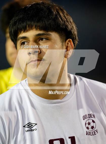 Thumbnail 3 in Golden Valley vs. Elk Grove (CIF SJS Division 2 Semifinal) photogallery.