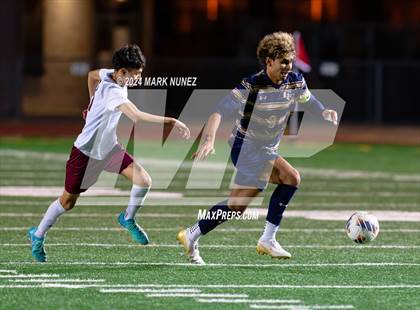 Thumbnail 2 in Golden Valley vs. Elk Grove (CIF SJS Division 2 Semifinal) photogallery.