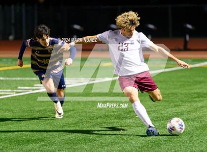 Thumbnail 3 in Golden Valley vs. Elk Grove (CIF SJS Division 2 Semifinal) photogallery.