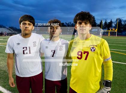 Thumbnail 3 in Golden Valley vs. Elk Grove (CIF SJS Division 2 Semifinal) photogallery.