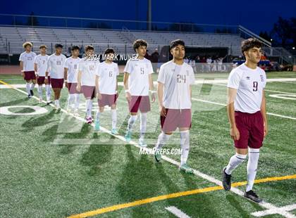 Thumbnail 2 in Golden Valley vs. Elk Grove (CIF SJS Division 2 Semifinal) photogallery.