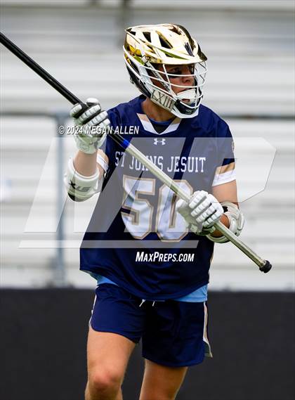 Thumbnail 1 in St. John's Jesuit @ St. Francis DeSales (OHSAA Division II Final) photogallery.