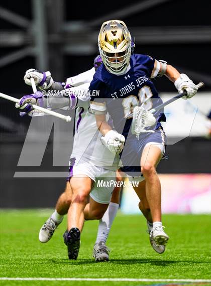 Thumbnail 1 in St. John's Jesuit @ St. Francis DeSales (OHSAA Division II Final) photogallery.