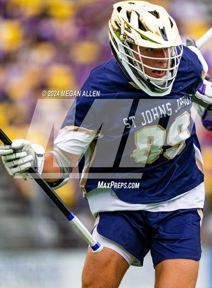 Thumbnail 3 in St. John's Jesuit @ St. Francis DeSales (OHSAA Division II Final) photogallery.