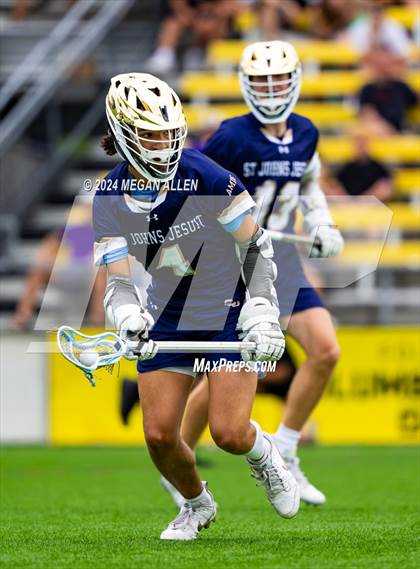Thumbnail 3 in St. John's Jesuit @ St. Francis DeSales (OHSAA Division II Final) photogallery.