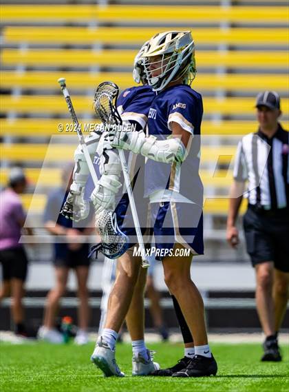 Thumbnail 3 in St. John's Jesuit @ St. Francis DeSales (OHSAA Division II Final) photogallery.