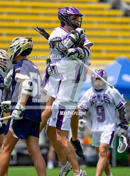 Thumbnail 3 in St. John's Jesuit @ St. Francis DeSales (OHSAA Division II Final) photogallery.