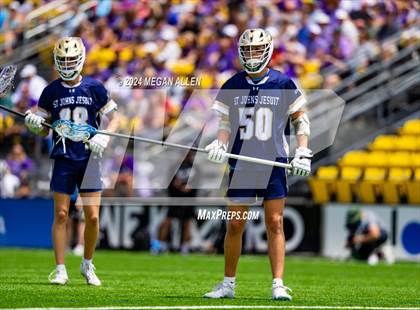 Thumbnail 3 in St. John's Jesuit @ St. Francis DeSales (OHSAA Division II Final) photogallery.
